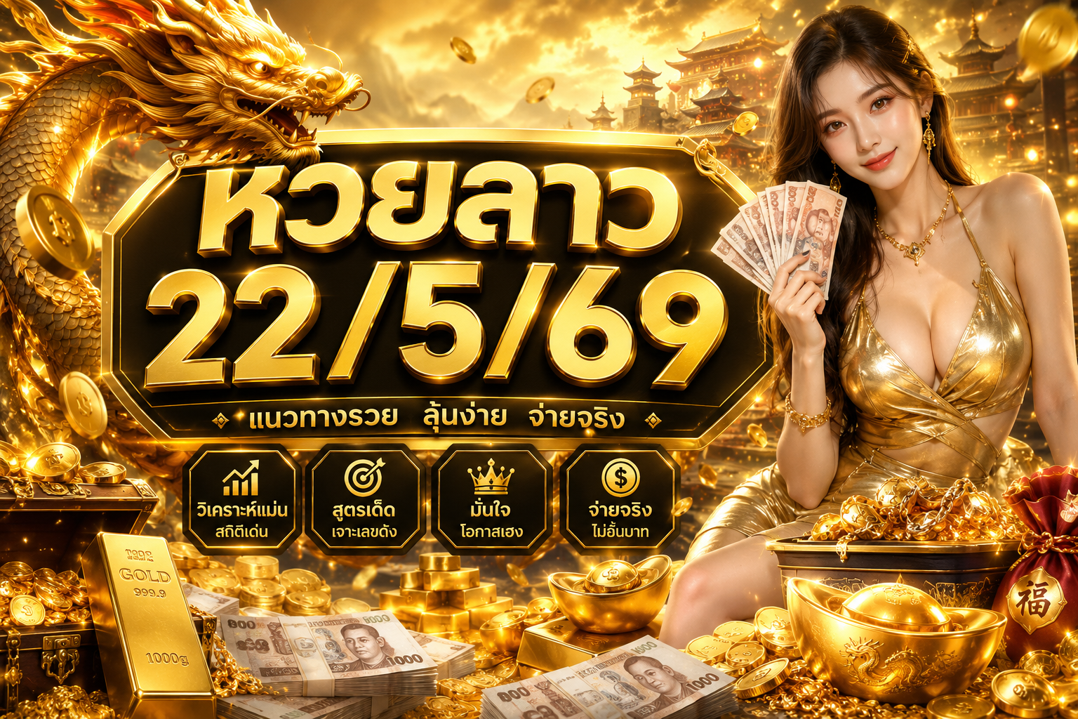 หวยลาว22/5/69